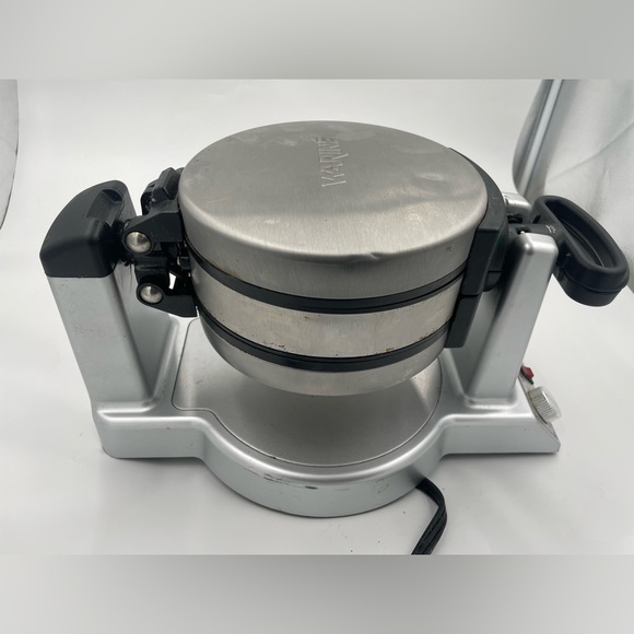 Waring Pro Breakfast Express WMR300 Rotating Belgian Waffle Omelet Stainless - Picture 7 of 9